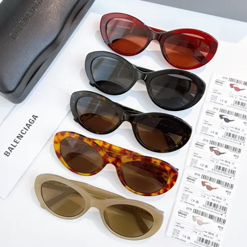 Replica Balenciaga AAA Quality Sunglasses #1424373 $60.00 USD for Wholesale