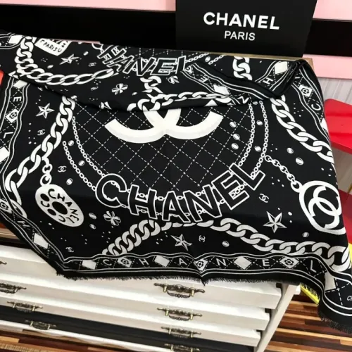 Replica Chanel Silk Scarf #1424417 $80.00 USD for Wholesale