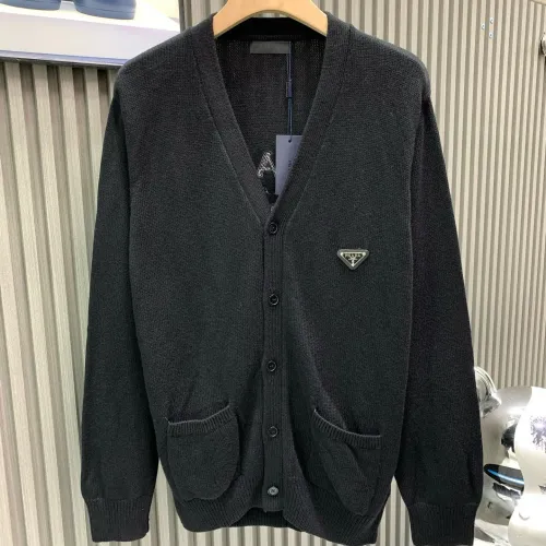 Prada Sweaters Long Sleeved For Unisex #1424424 $72.00 USD, Wholesale Replica Prada Sweaters