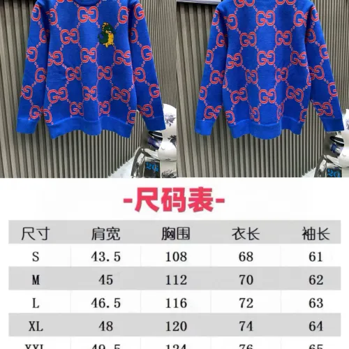 Replica Gucci Sweaters Long Sleeved For Unisex #1424441 $82.00 USD for Wholesale
