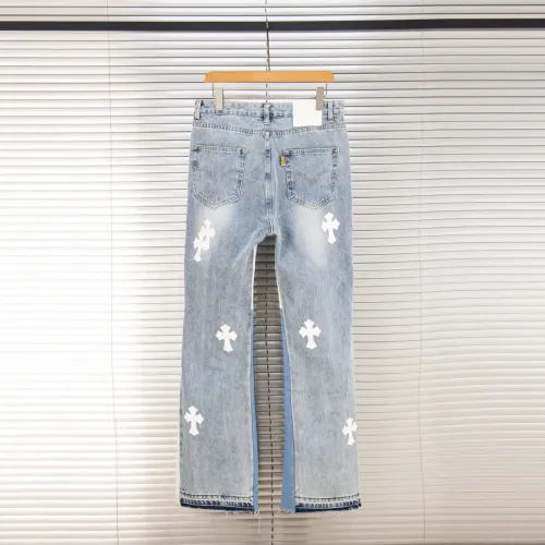 Replica Chrome Hearts Jeans For Men #1424489 $48.00 USD for Wholesale