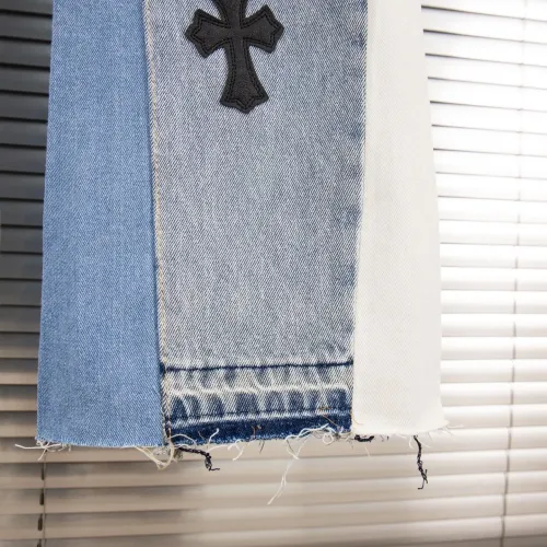 Replica Chrome Hearts Jeans For Men #1424490 $48.00 USD for Wholesale