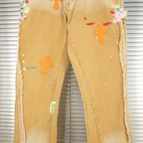 Replica Chrome Hearts Jeans For Men #1424494 $48.00 USD for Wholesale