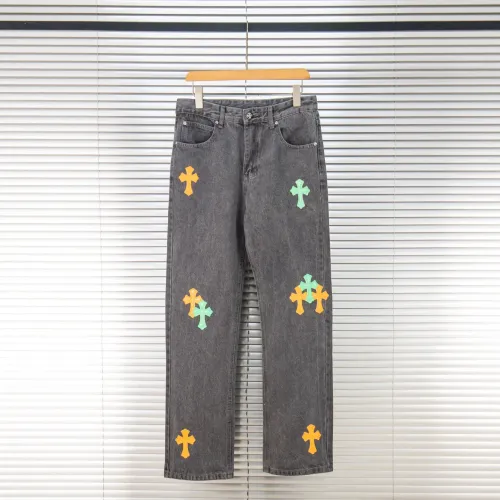 Chrome Hearts Jeans For Men #1424500 $52.00 USD, Wholesale Replica Chrome Hearts Jeans