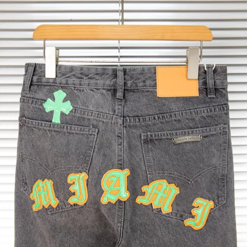 Replica Chrome Hearts Jeans For Men #1424500 $52.00 USD for Wholesale
