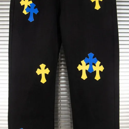 Replica Chrome Hearts Jeans For Men #1424501 $52.00 USD for Wholesale