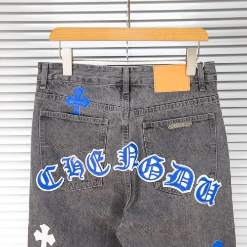 Replica Chrome Hearts Jeans For Men #1424505 $52.00 USD for Wholesale