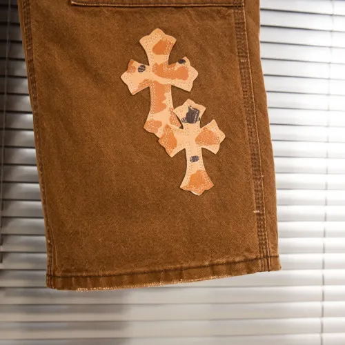 Replica Chrome Hearts Jeans For Men #1424510 $60.00 USD for Wholesale