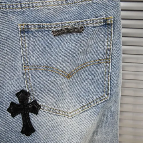 Replica Chrome Hearts Jeans For Men #1424513 $48.00 USD for Wholesale
