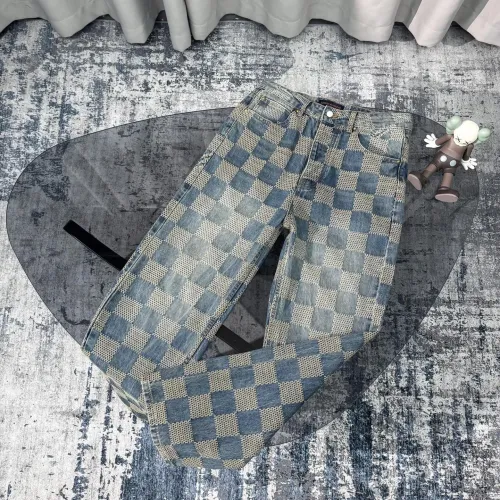 Replica Louis Vuitton LV Jeans For Men #1424561 $52.00 USD for Wholesale