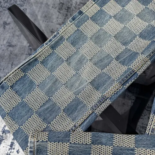 Replica Louis Vuitton LV Jeans For Men #1424561 $52.00 USD for Wholesale