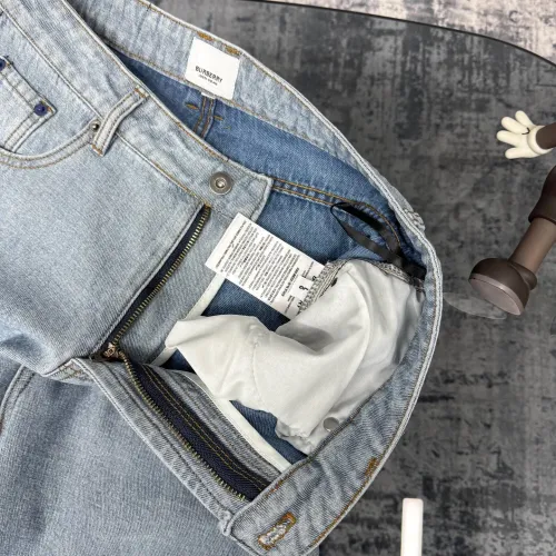 Replica Burberry Jeans For Men #1424562 $56.00 USD for Wholesale