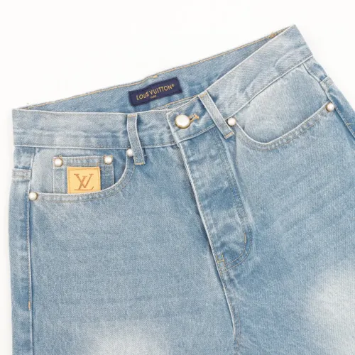Replica Louis Vuitton LV Jeans For Men #1424585 $52.00 USD for Wholesale