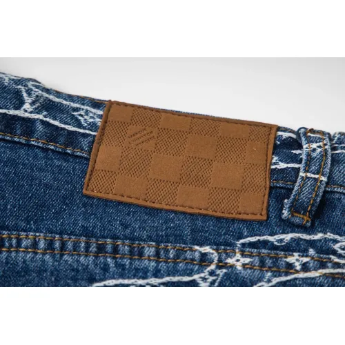 Replica Louis Vuitton LV Jeans For Men #1424587 $52.00 USD for Wholesale