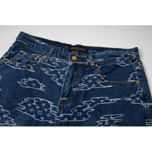 Replica Louis Vuitton LV Jeans For Men #1424587 $52.00 USD for Wholesale