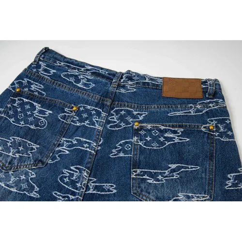 Replica Louis Vuitton LV Jeans For Men #1424587 $52.00 USD for Wholesale