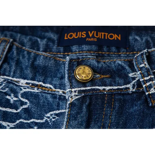 Replica Louis Vuitton LV Jeans For Men #1424587 $52.00 USD for Wholesale