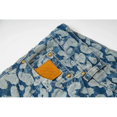 Replica Louis Vuitton LV Jeans For Men #1424588 $60.00 USD for Wholesale