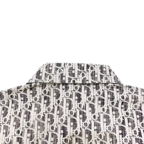 Replica Christian Dior Shirts Long Sleeved For Men #1424597 $40.00 USD for Wholesale