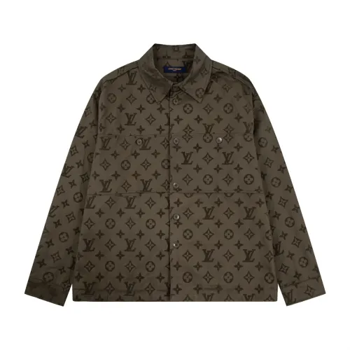 Louis Vuitton LV Shirts Long Sleeved For Men #1424599 $56.00 USD, Wholesale Replica Louis Vuitton LV Shirts