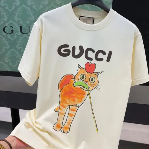 Replica Gucci T-Shirts Short Sleeved For Unisex #1424606 $34.00 USD for Wholesale