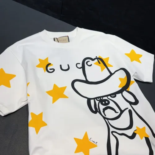 Replica Gucci T-Shirts Short Sleeved For Unisex #1424618 $34.00 USD for Wholesale