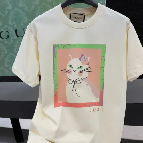 Gucci T-Shirts Short Sleeved For Unisex #1424637 $34.00 USD, Wholesale Replica Gucci T-Shirts