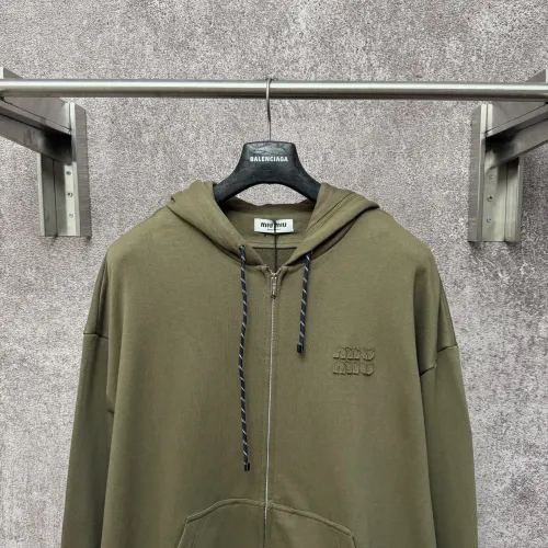 Replica MIU MIU Jackets Long Sleeved For Unisex #1424650 $80.00 USD for Wholesale