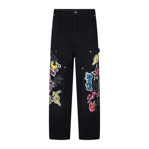 Replica Chrome Hearts Jeans For Men #1424664 $52.00 USD for Wholesale