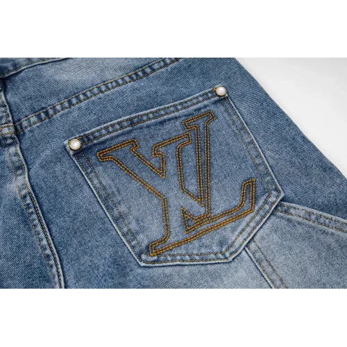 Replica Louis Vuitton LV Jeans For Men #1424668 $56.00 USD for Wholesale