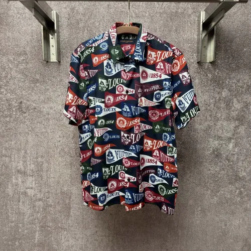 Louis Vuitton LV Shirts Short Sleeved For Men #1424682 $80.00 USD, Wholesale Replica Louis Vuitton LV Shirts