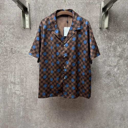 Louis Vuitton LV Shirts Short Sleeved For Men #1424742 $72.00 USD, Wholesale Replica Louis Vuitton LV Shirts