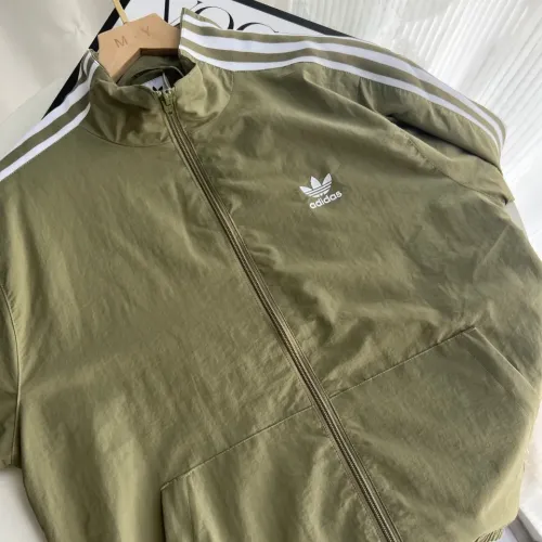 Replica Adidas Jackets Long Sleeved For Unisex #1424837 $45.00 USD for Wholesale