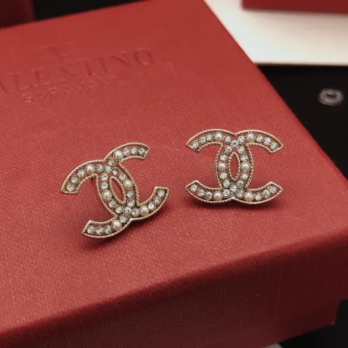 Replica Chanel Earrings For Women #1424851 $25.00 USD for Wholesale