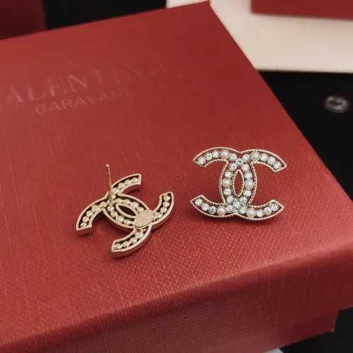 Replica Chanel Earrings For Women #1424851 $25.00 USD for Wholesale