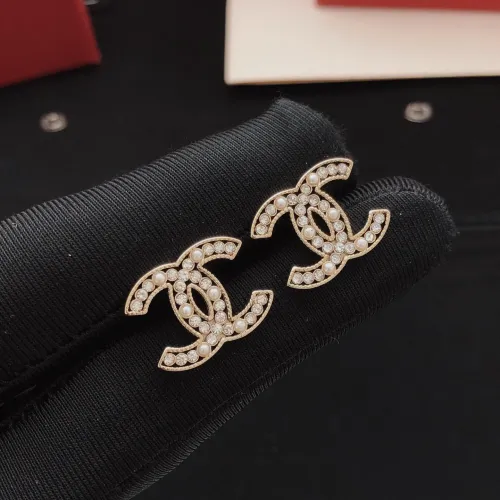 Replica Chanel Earrings For Women #1424851 $25.00 USD for Wholesale