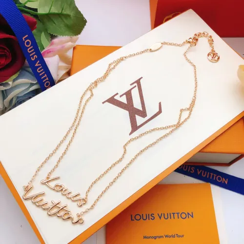 Louis Vuitton Necklaces #1424867 $32.00 USD, Wholesale Replica Louis Vuitton Necklaces