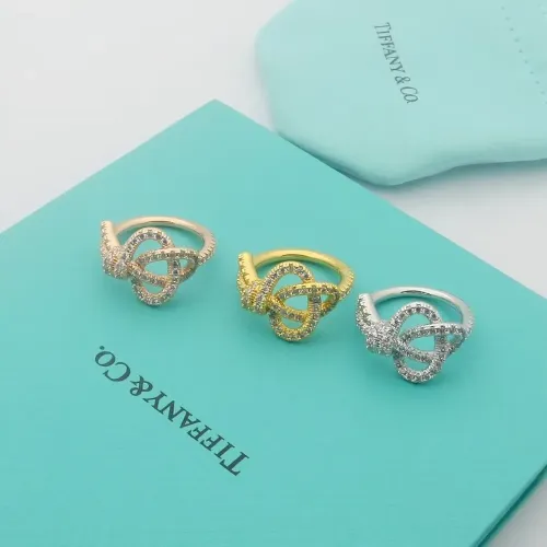 Replica Tiffany Rings In Gold For Women #1424969 $25.00 USD for Wholesale
