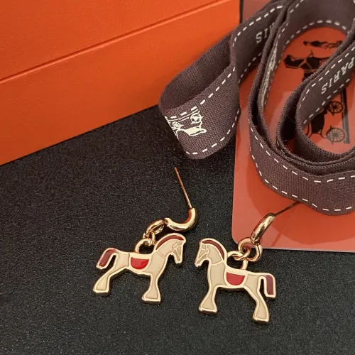 Hermes Earrings For Women #1424970 $27.00 USD, Wholesale Replica Hermes Earrings