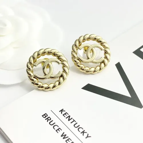 Replica Chanel Earrings For Women #1424978 $25.00 USD for Wholesale