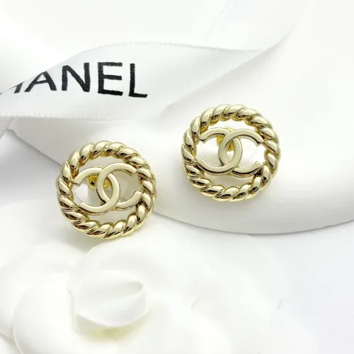 Replica Chanel Earrings For Women #1424978 $25.00 USD for Wholesale