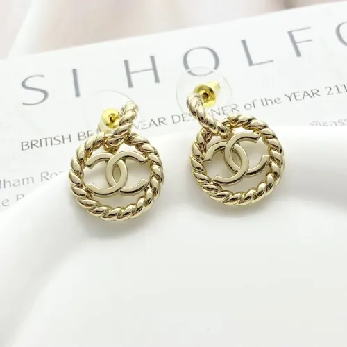 Replica Chanel Earrings For Women #1425001 $25.00 USD for Wholesale