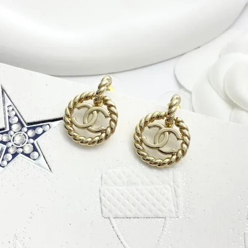 Replica Chanel Earrings For Women #1425001 $25.00 USD for Wholesale
