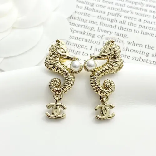 Chanel Earrings For Women #1425005 $25.00 USD, Wholesale Replica Chanel Earrings