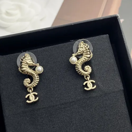 Replica Chanel Earrings For Women #1425005 $25.00 USD for Wholesale