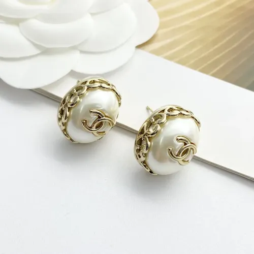 Replica Chanel Earrings For Women #1425007 $29.00 USD for Wholesale