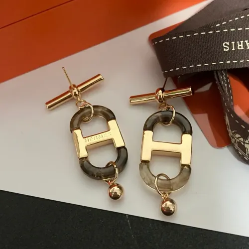Replica Hermes Earrings For Women #1425012 $36.00 USD for Wholesale