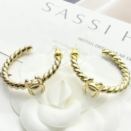 Chanel Earrings For Women #1425016 $25.00 USD, Wholesale Replica Chanel Earrings