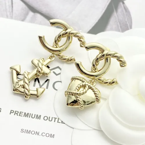 Replica Chanel Earrings For Women #1425048 $29.00 USD for Wholesale