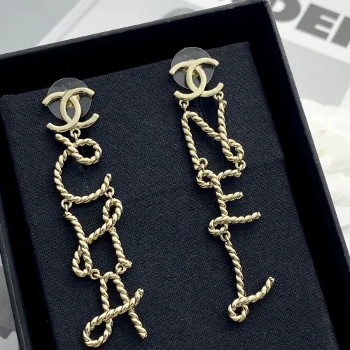 Replica Chanel Earrings For Women #1425053 $34.00 USD for Wholesale